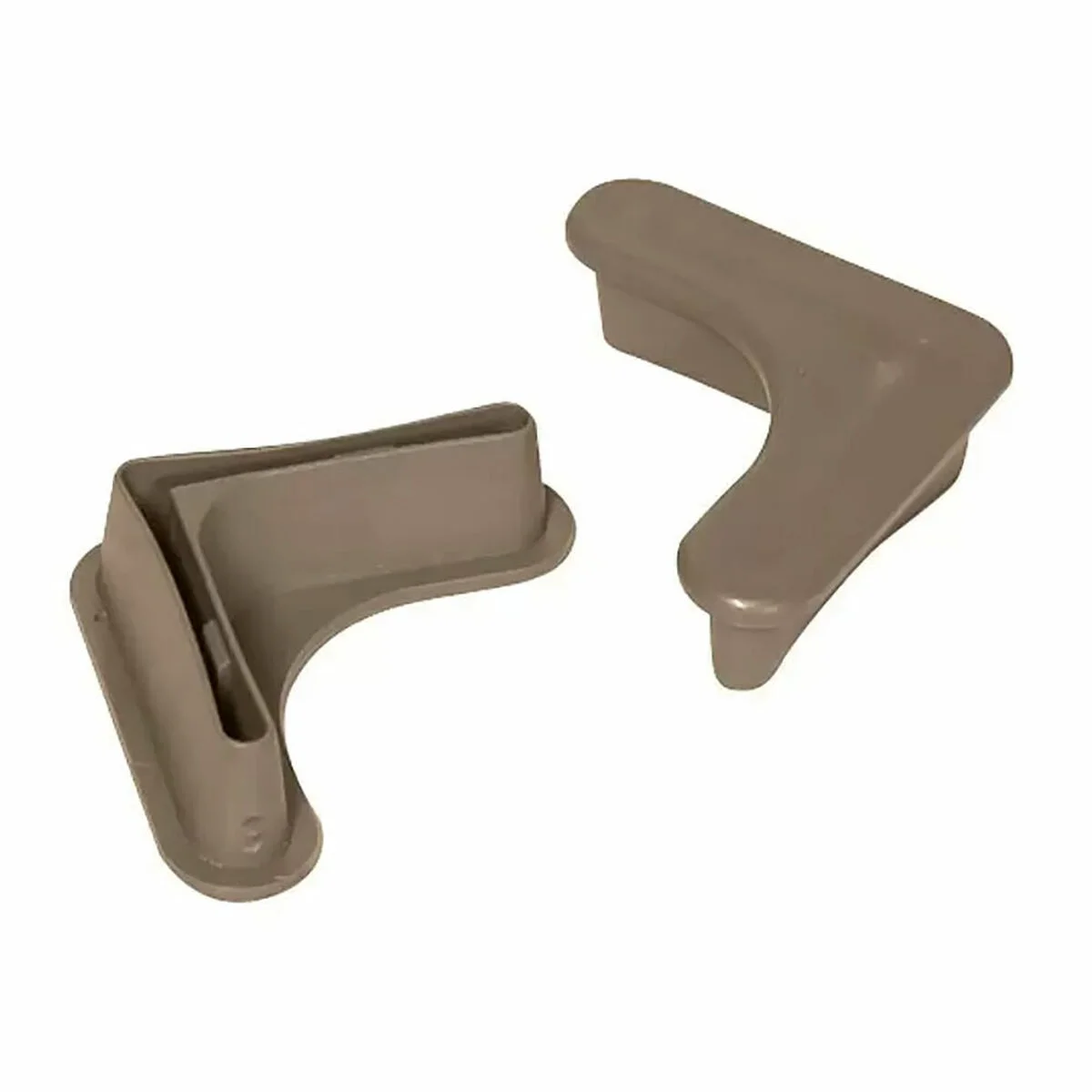 Pies Simon Rack Gris ABS Cuadrada (100 Unidades)