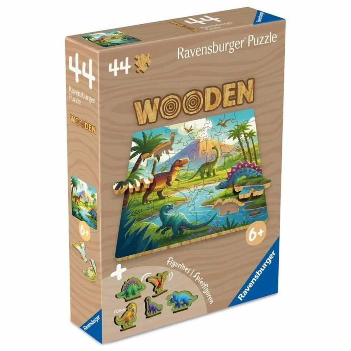Puzzle Ravensburger Wooden 44 Piezas