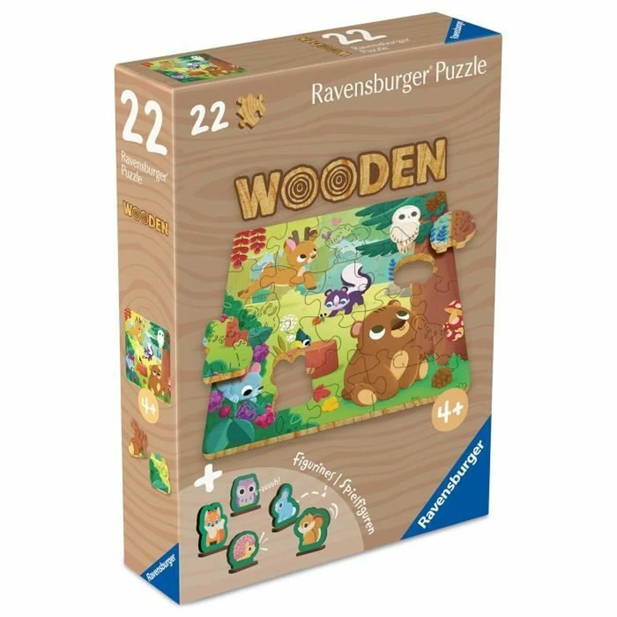 Puzzle Ravensburger Wooden 22 Piezas