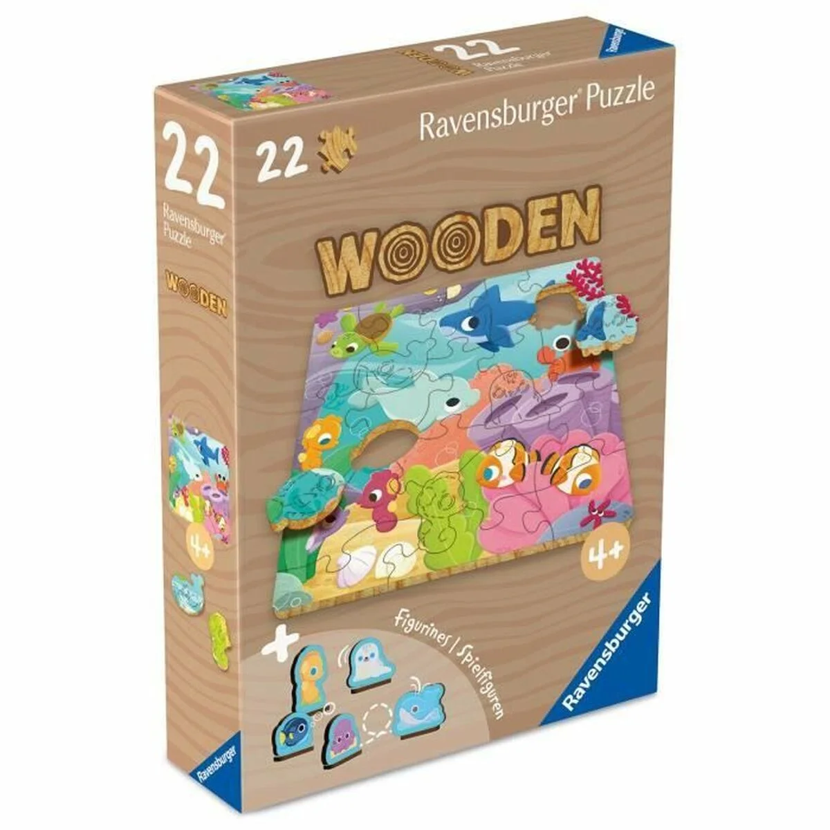 Puzzle Ravensburger Wooden 22 Piezas