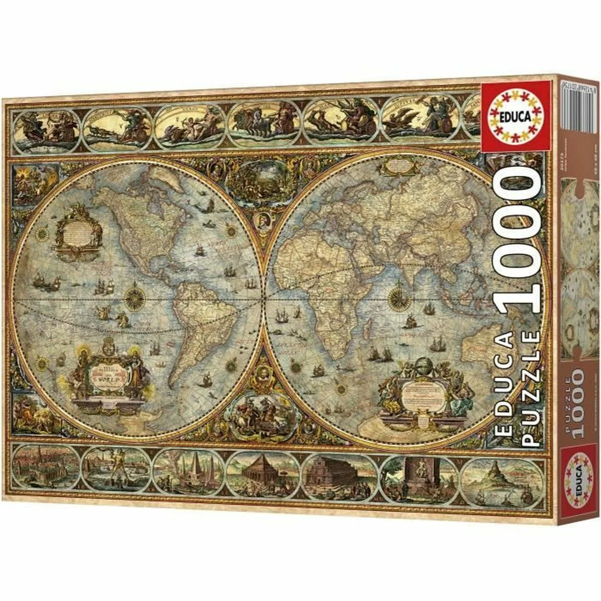 Puzzle Educa Orbis Terrarum 1000 Piezas