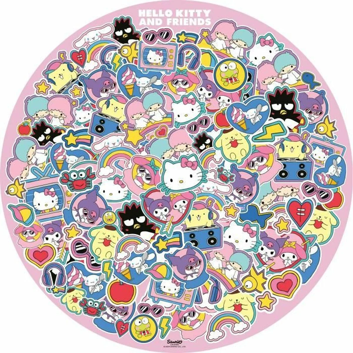 Puzzle Hello Kitty Hello Kity and friends 500 Piezas