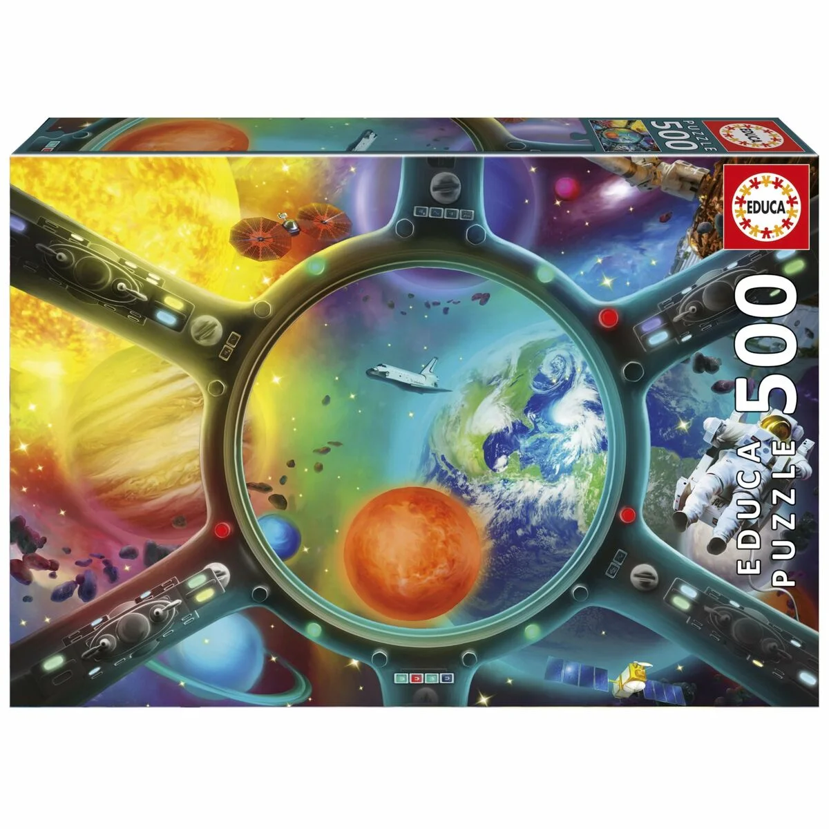 Puzzle Educa Paseo Espacial 500 Piezas