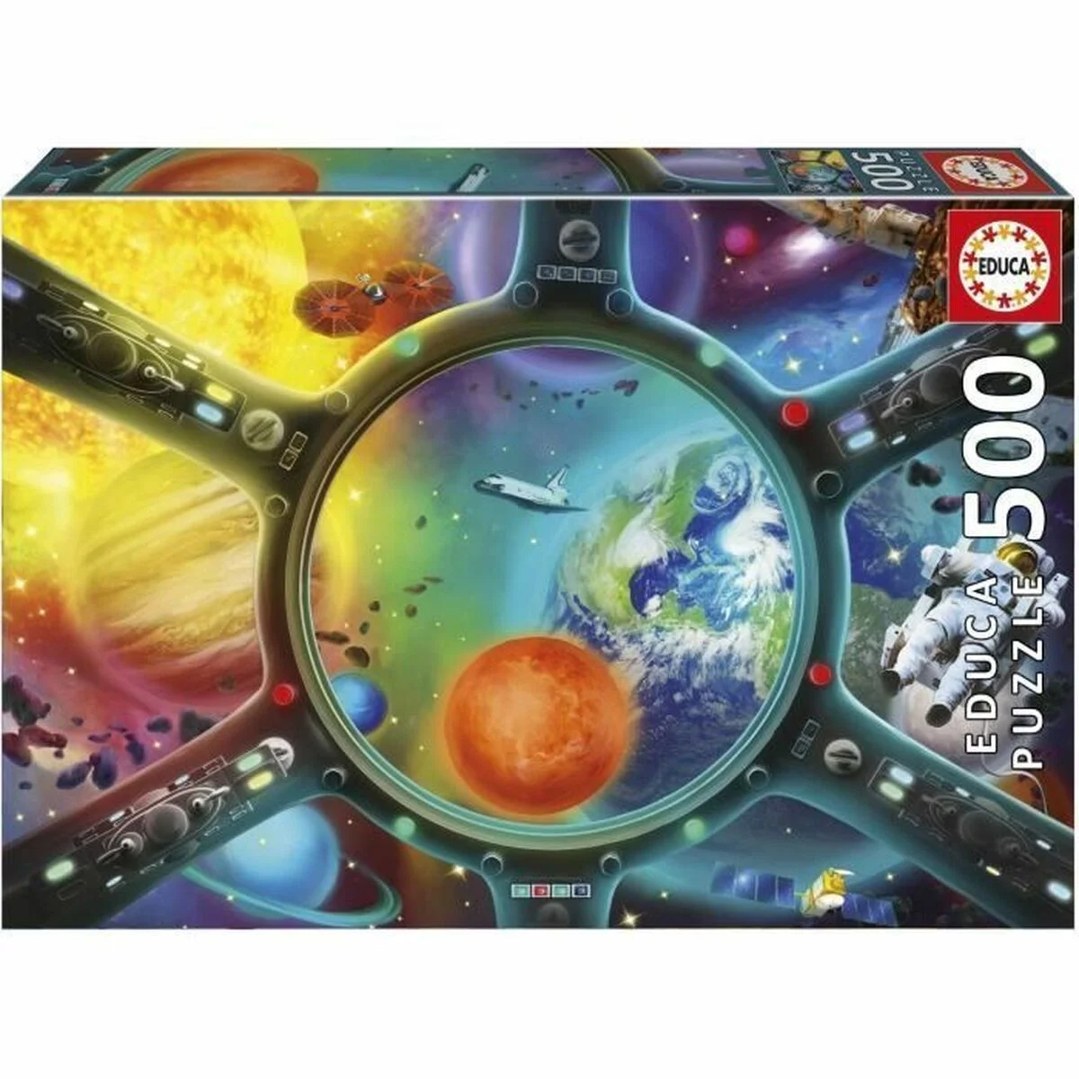 Puzzle Educa Paseo Espacial 500 Piezas