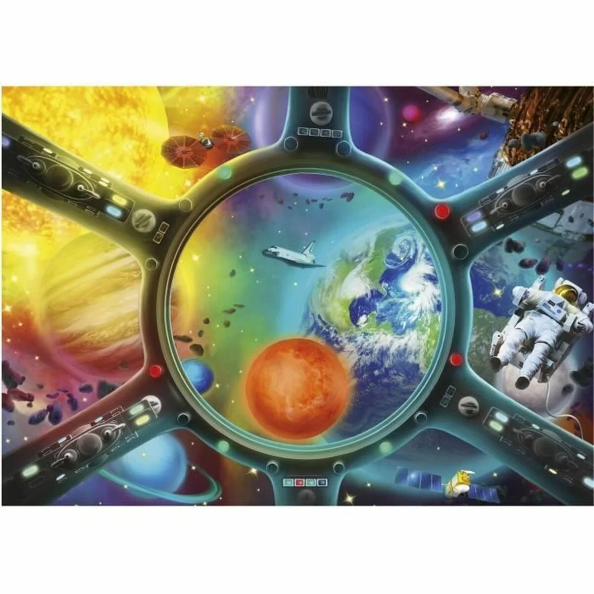 Puzzle Educa Paseo Espacial 500 Piezas