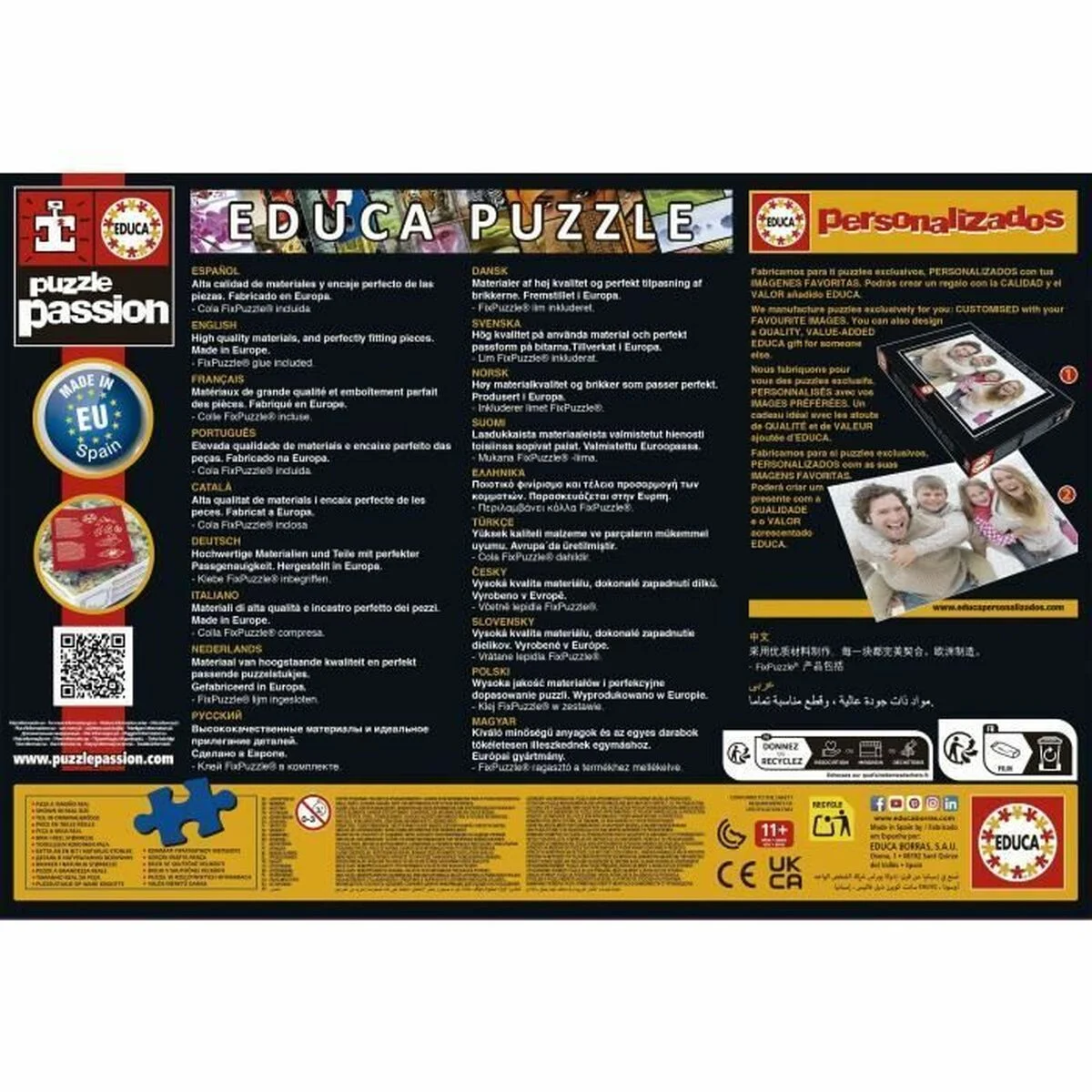 Puzzle Educa Paseo Espacial 500 Piezas
