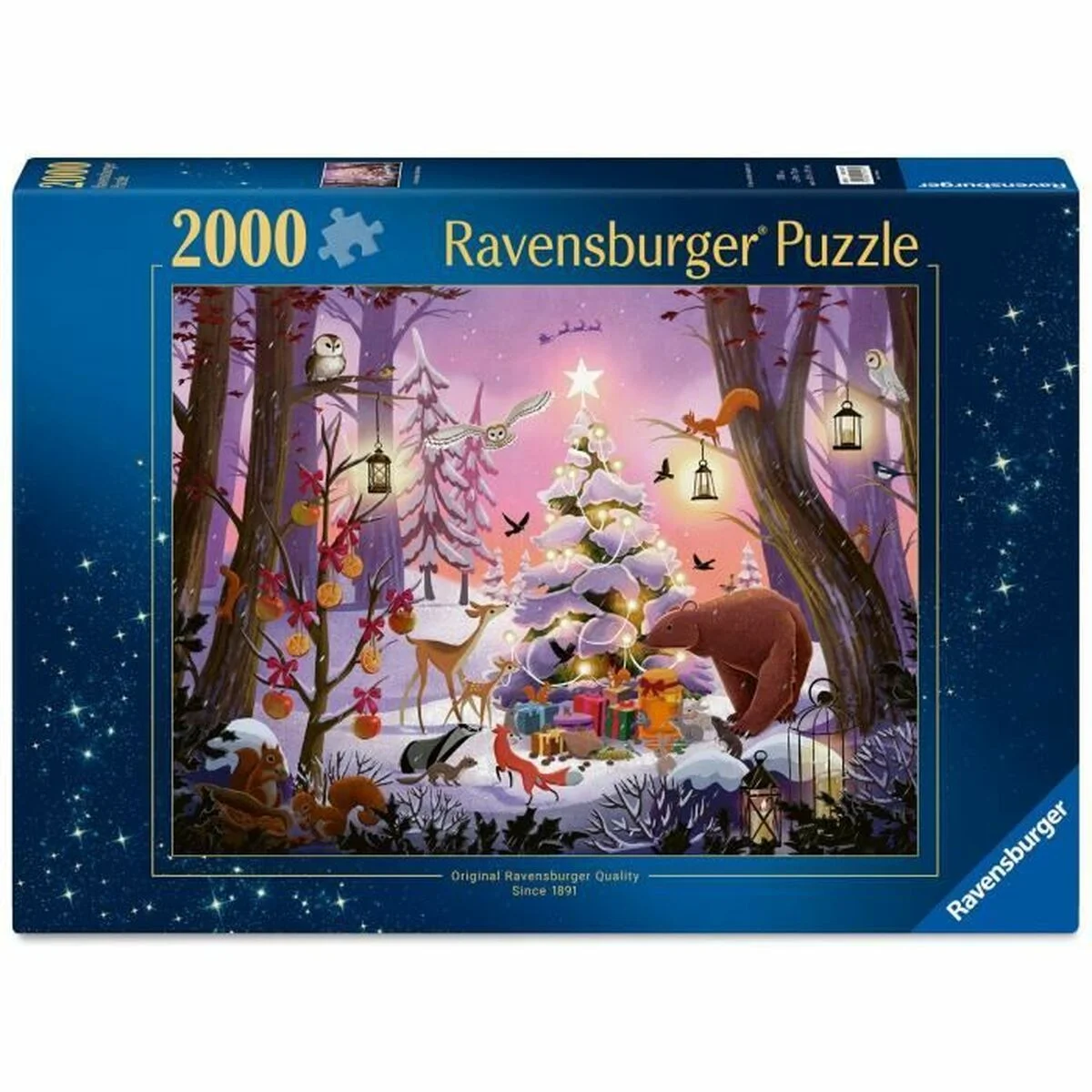 Puzzle Ravensburger NAVIDAD EN EL BOSQUE 2000 Piezas
