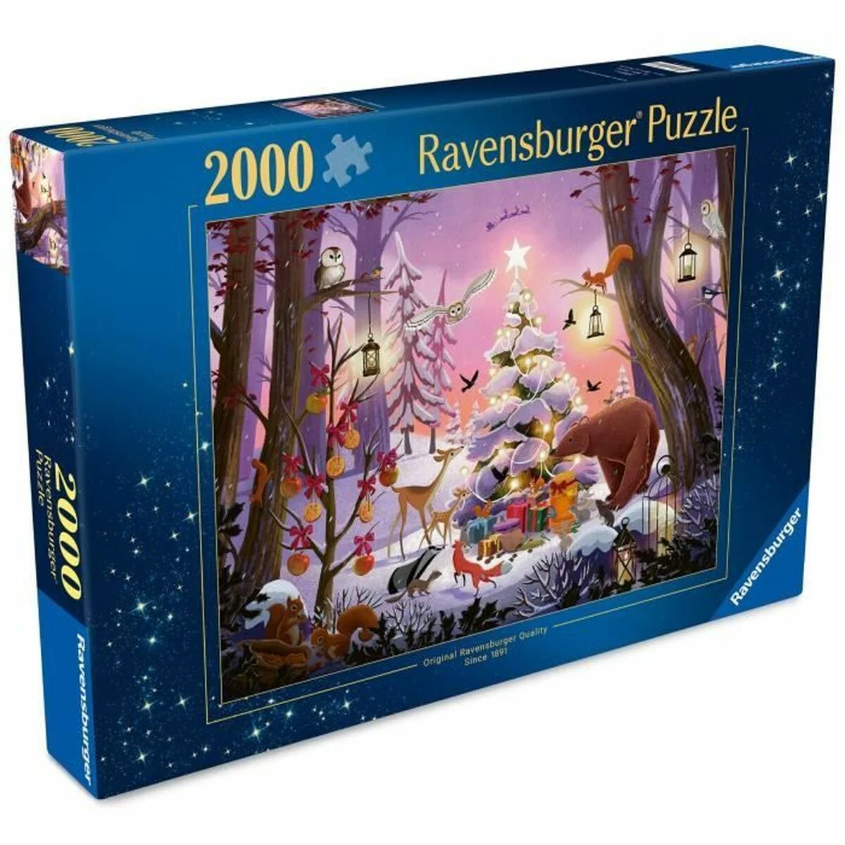 Puzzle Ravensburger NAVIDAD EN EL BOSQUE 2000 Piezas