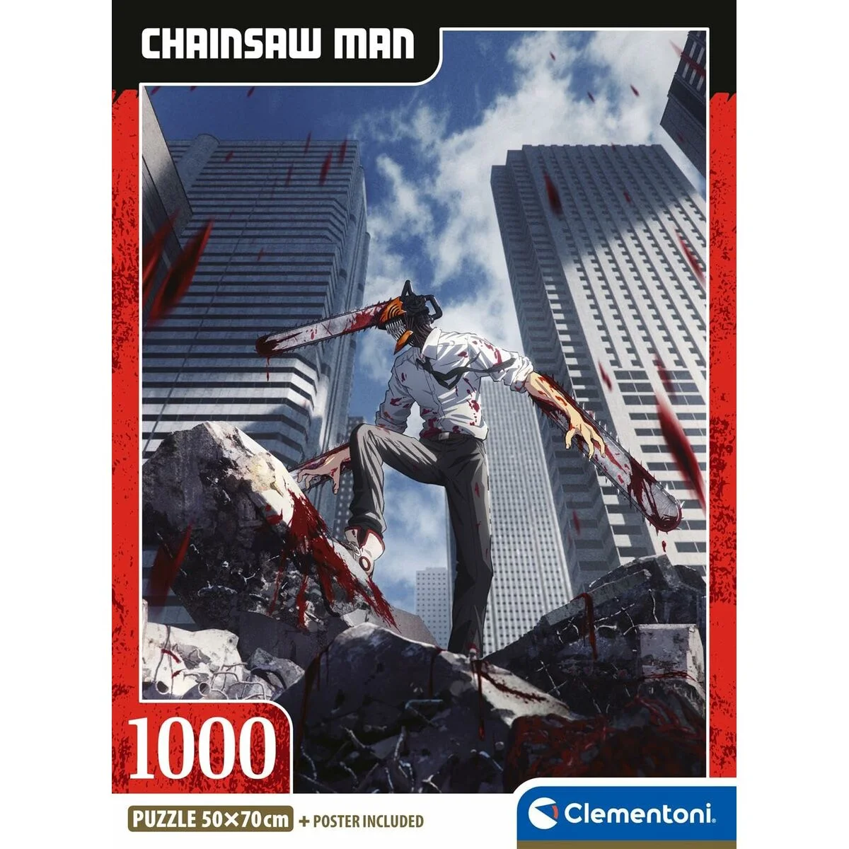Puzzle Clementoni Chainsaw Man 1000 Piezas