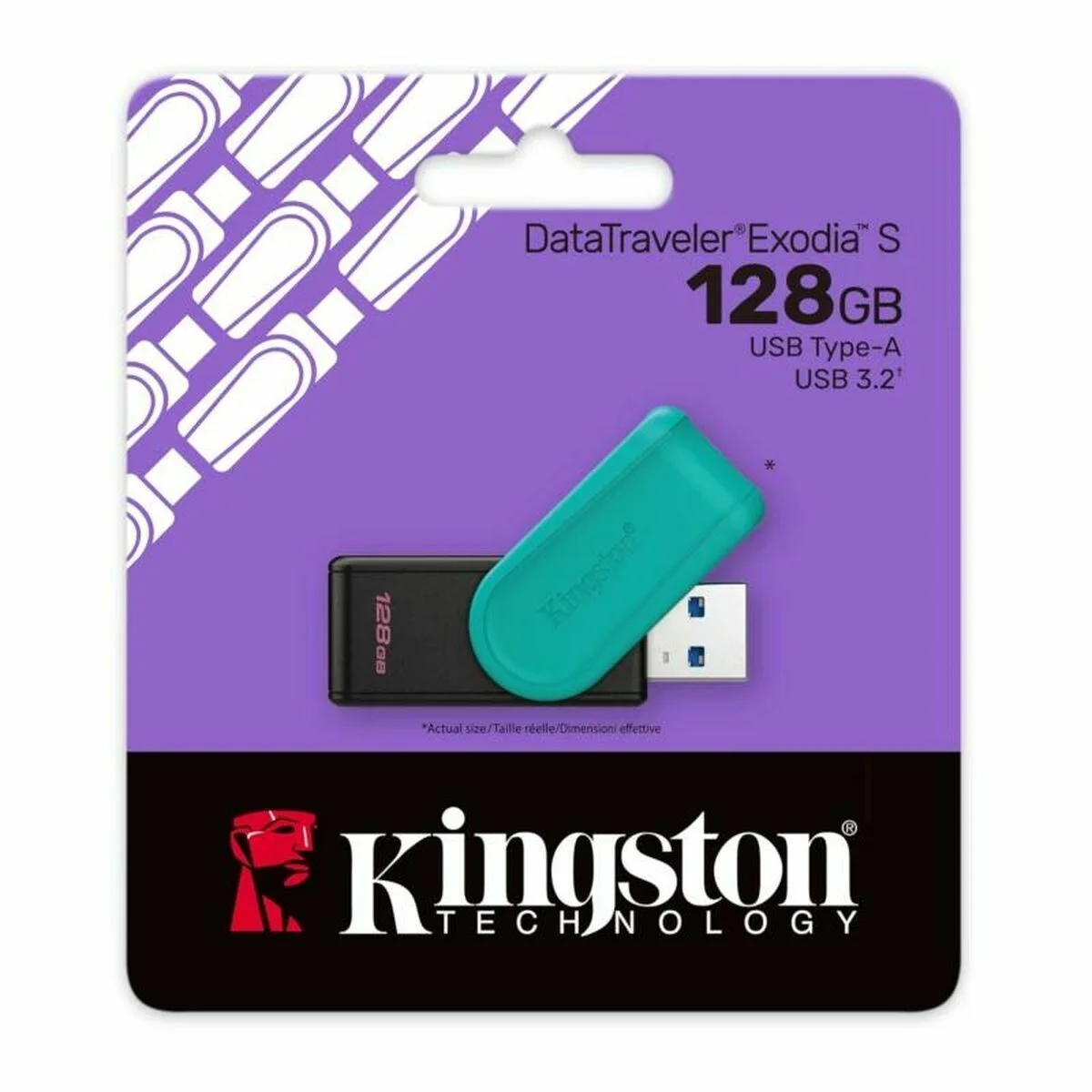 Tarjeta de Memoria Micro SD con Adaptador Kingston DTXS/128GB 128 GB