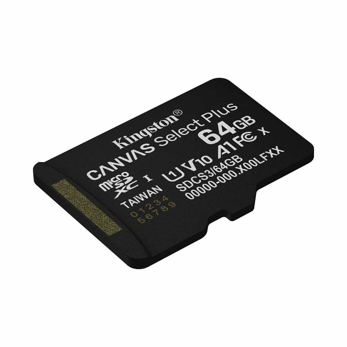 Tarjeta de Memoria Micro SD con Adaptador Kingston SDCS3/64GB 64 GB