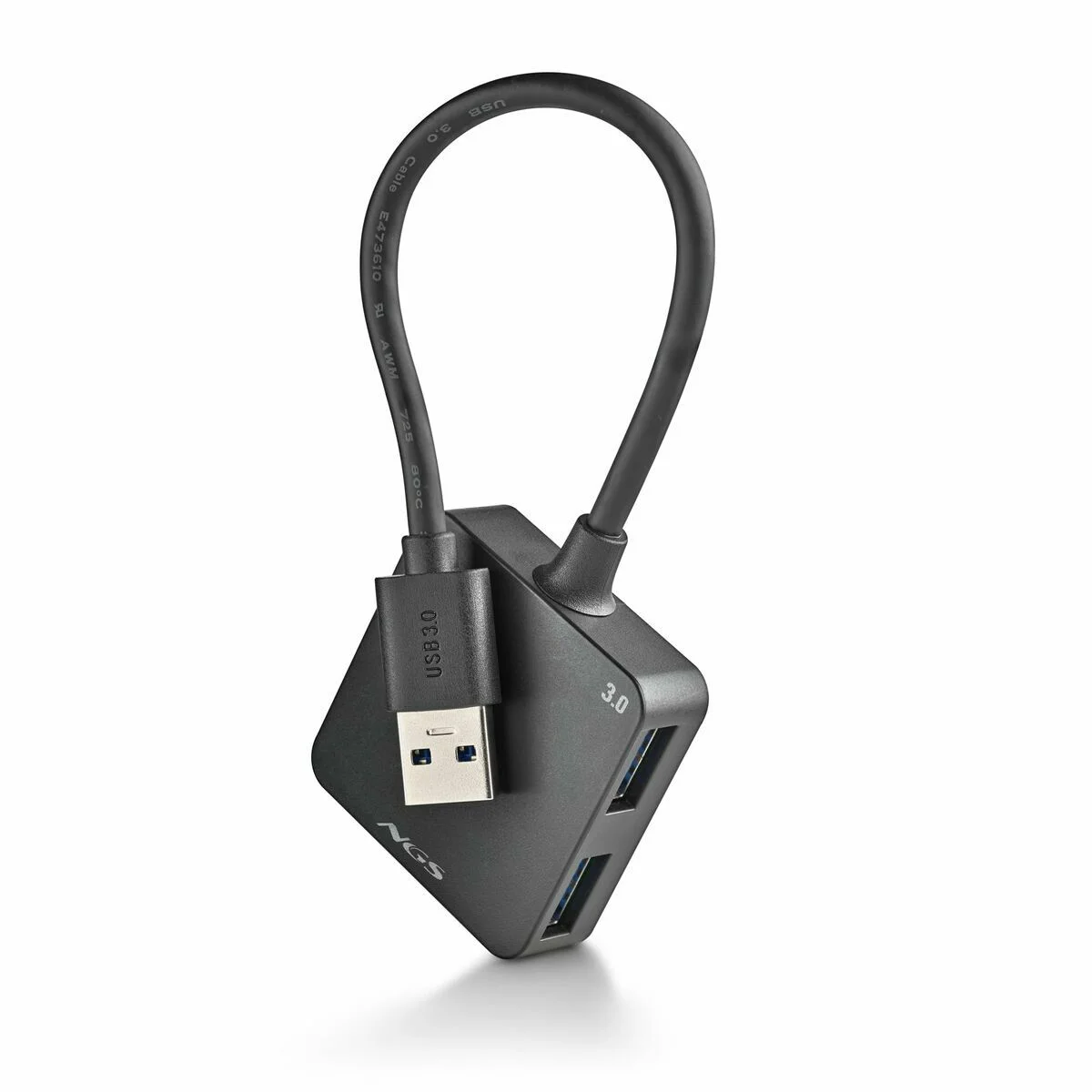 Hub USB NGS IHUB3.0TINY Negro