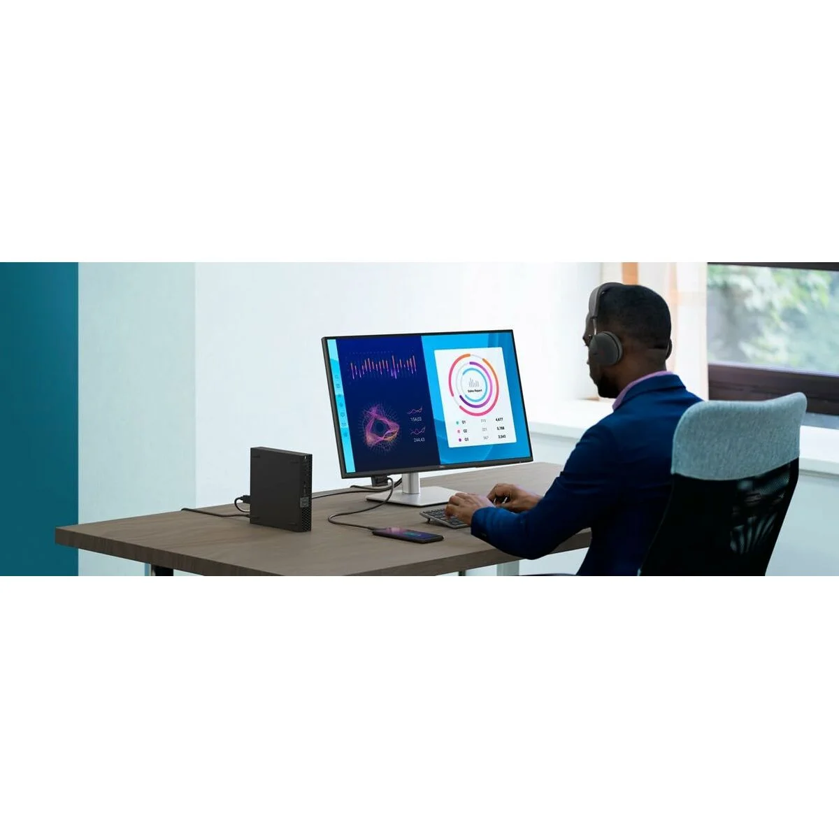 Monitor Gaming Dell 210-BRDL 27" LCD Quad HD