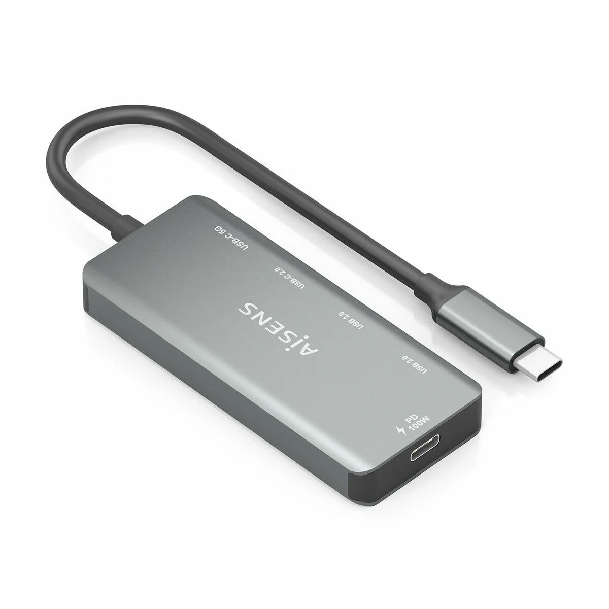 Hub USB Aisens A109-0946 Gris