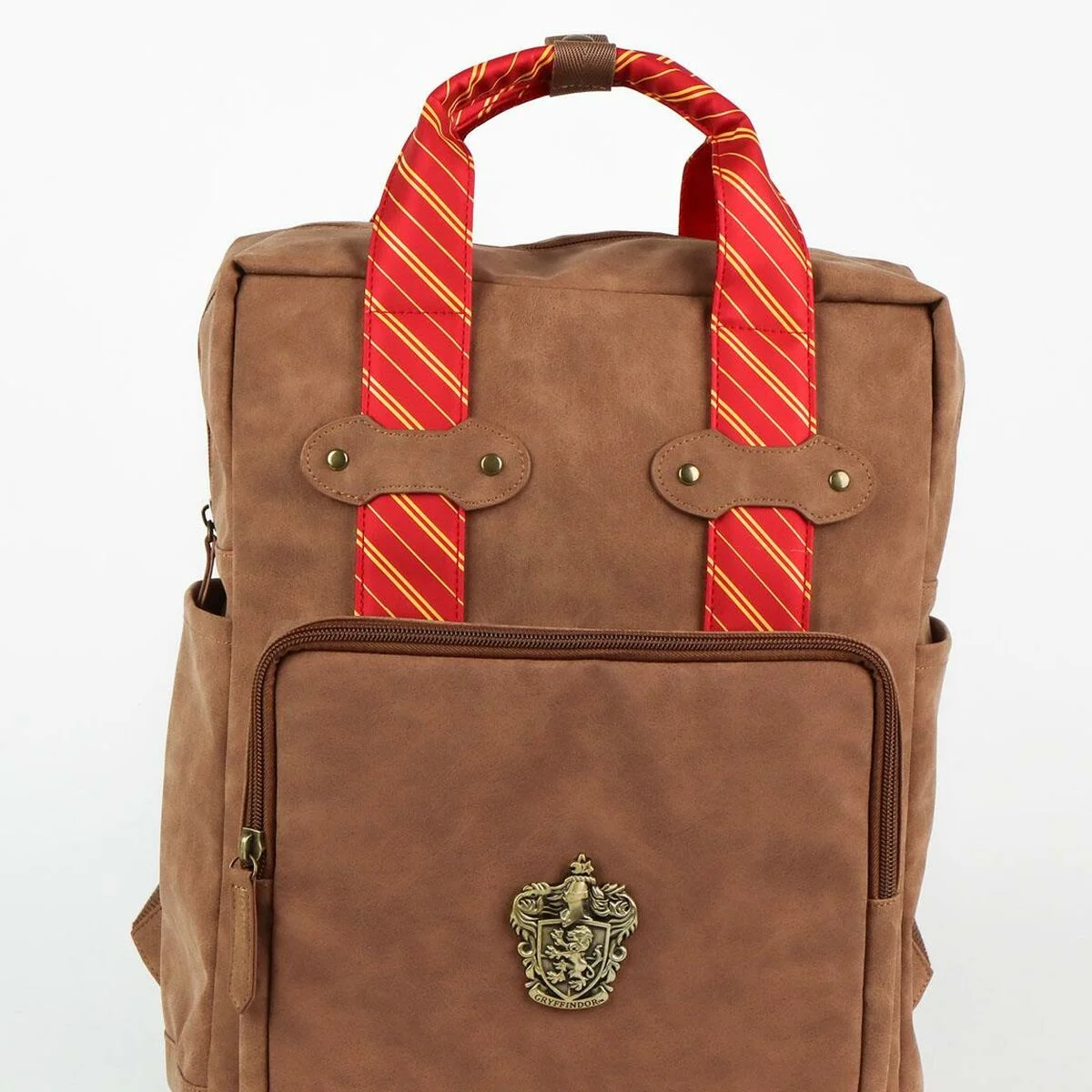 Mochila Escolar Harry Potter Marrón