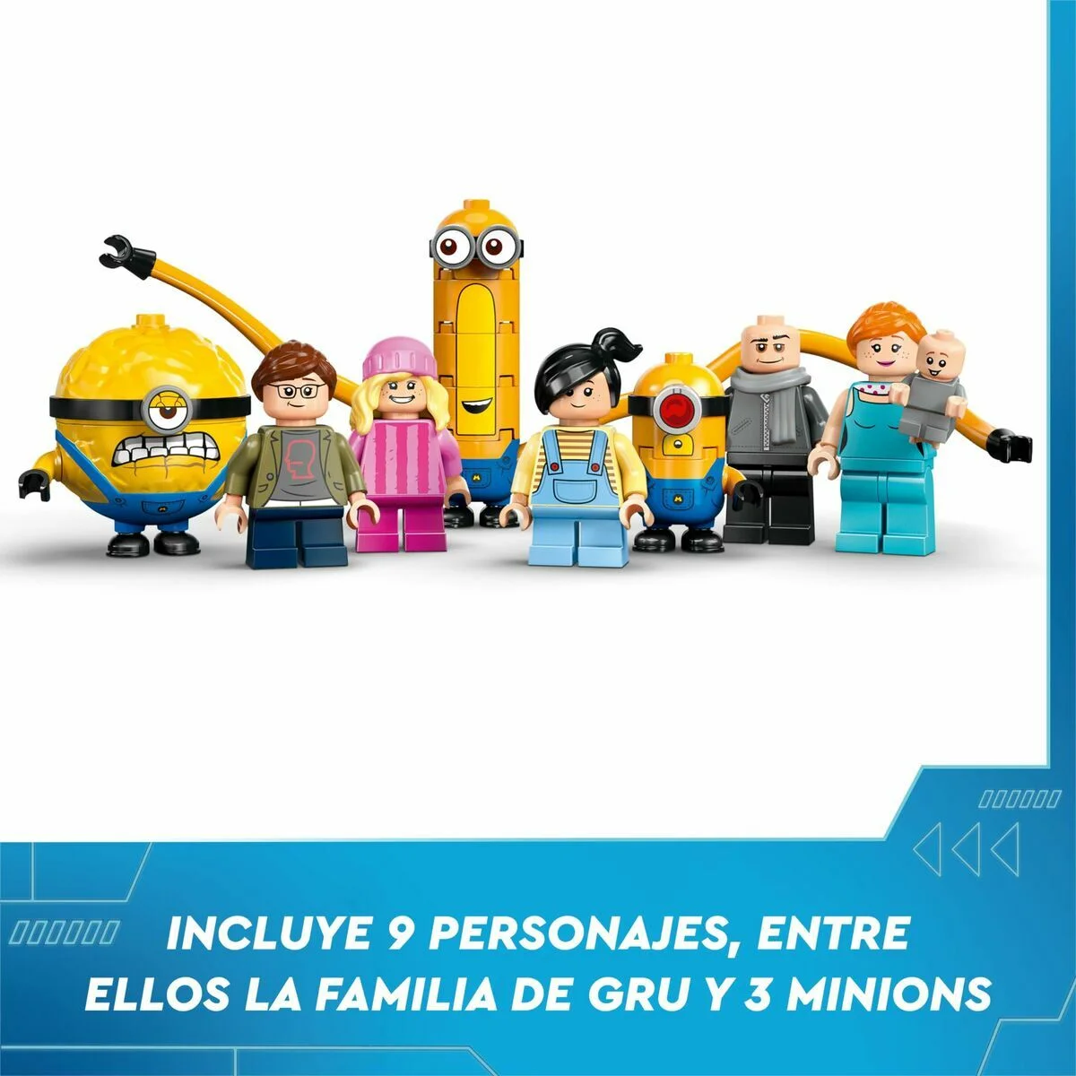 Juego de Construcción Lego Minions y la mansión familiar de Gru