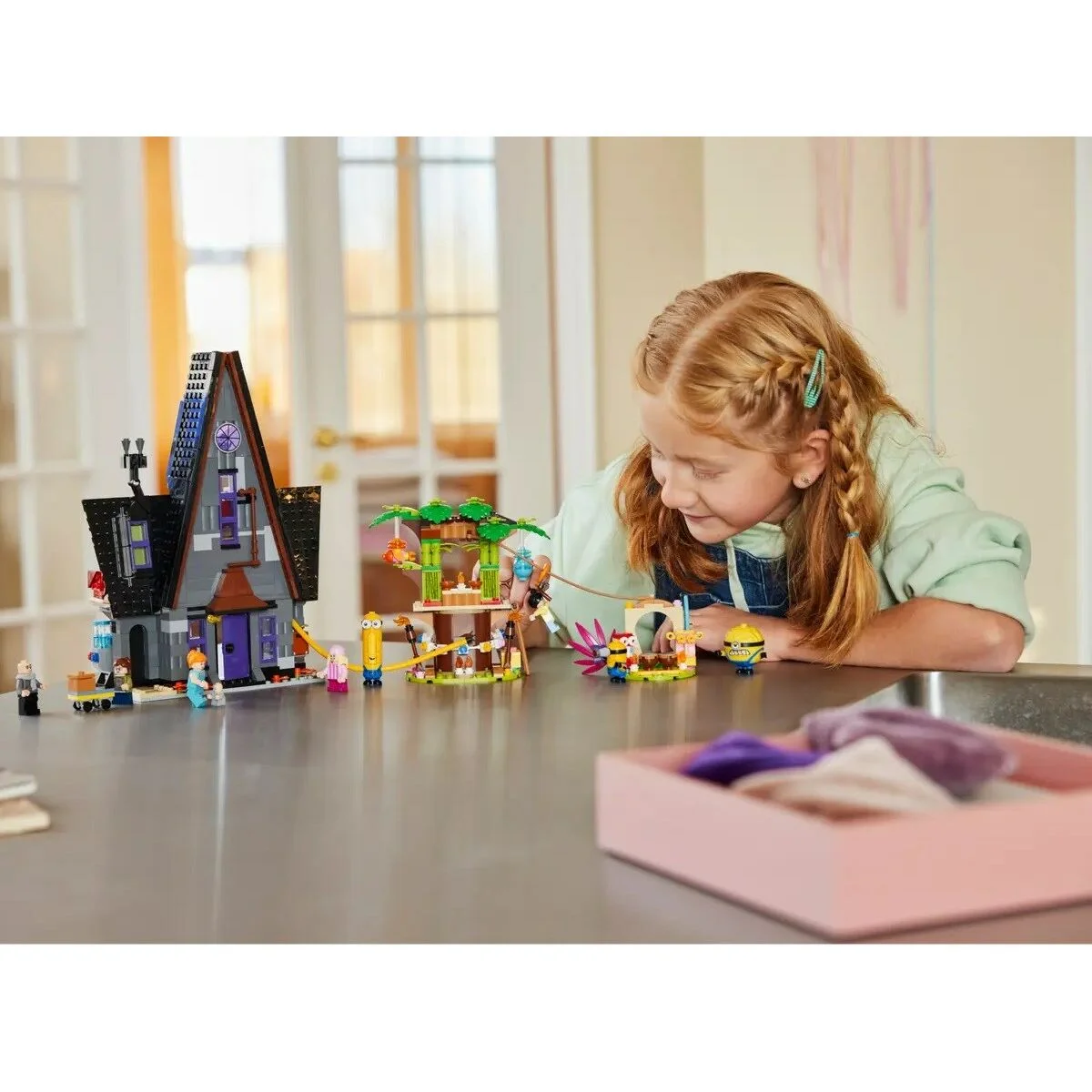 Juego de Construcción Lego Minions y la mansión familiar de Gru