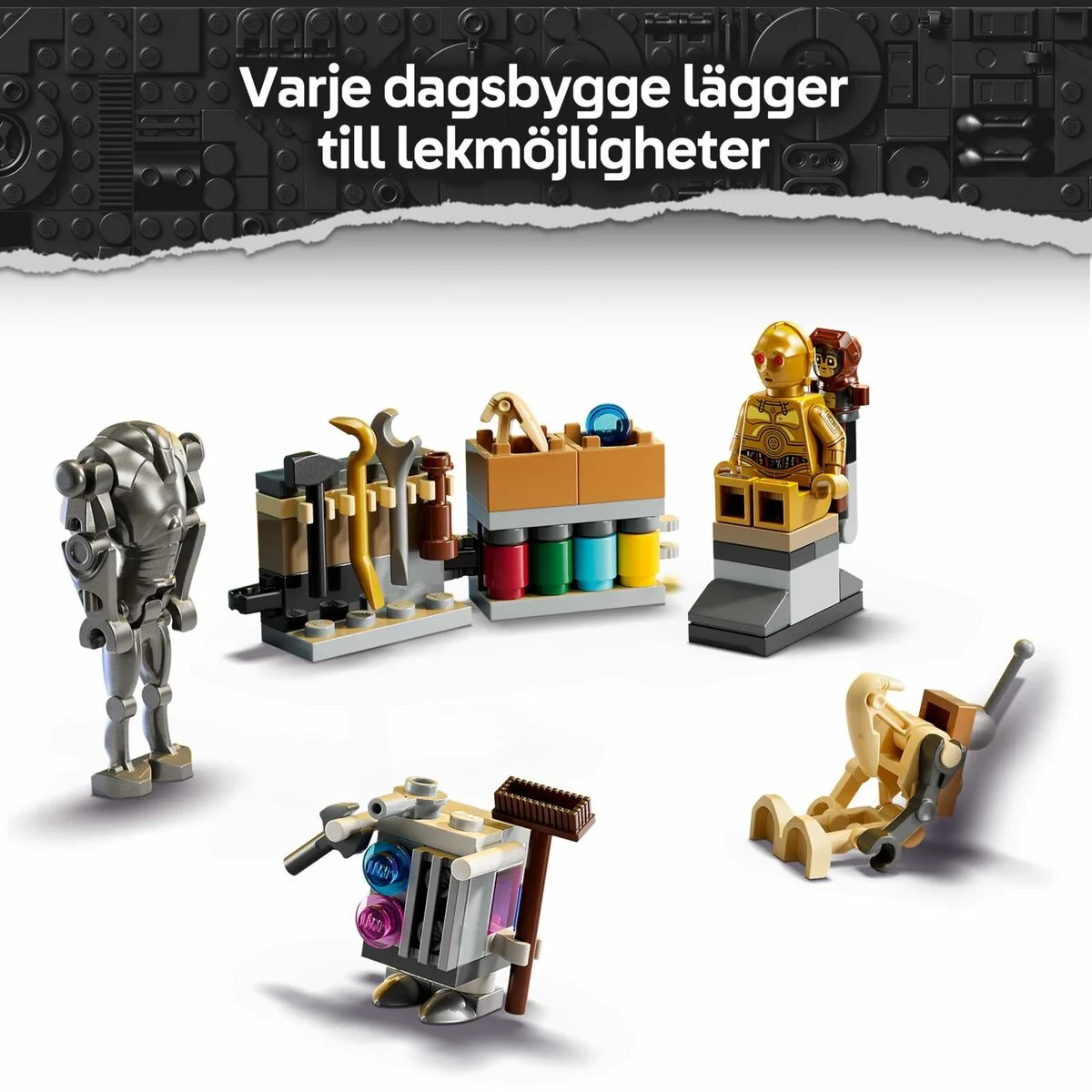 Juego de Construcción Lego 75418 Advent Calendar 2025 Star Wars 263 Piezas