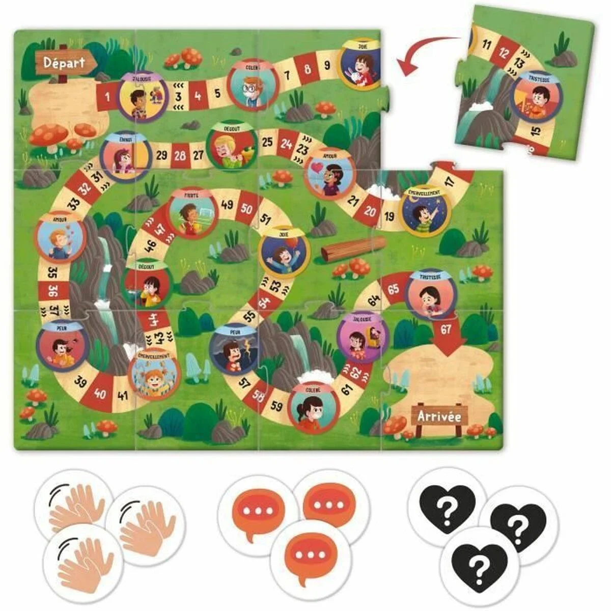 Juego Educativo Lisciani Giochi Emotions