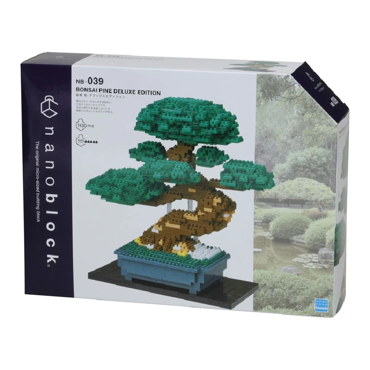 Juego de Construcción Nanoblock Bonsai Pine Deluxe Edition NB-039