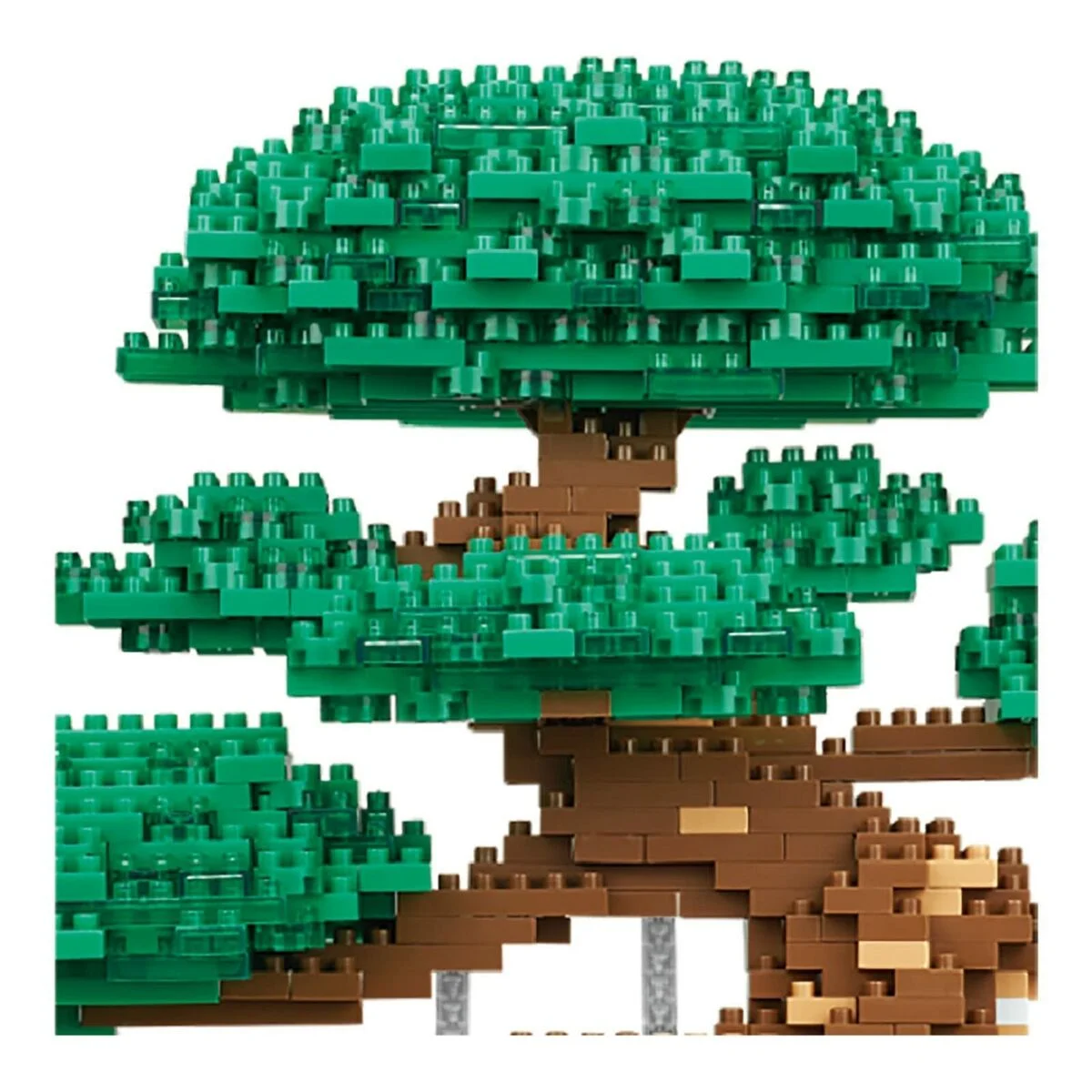 Juego de Construcción Nanoblock Bonsai Pine Deluxe Edition NB-039