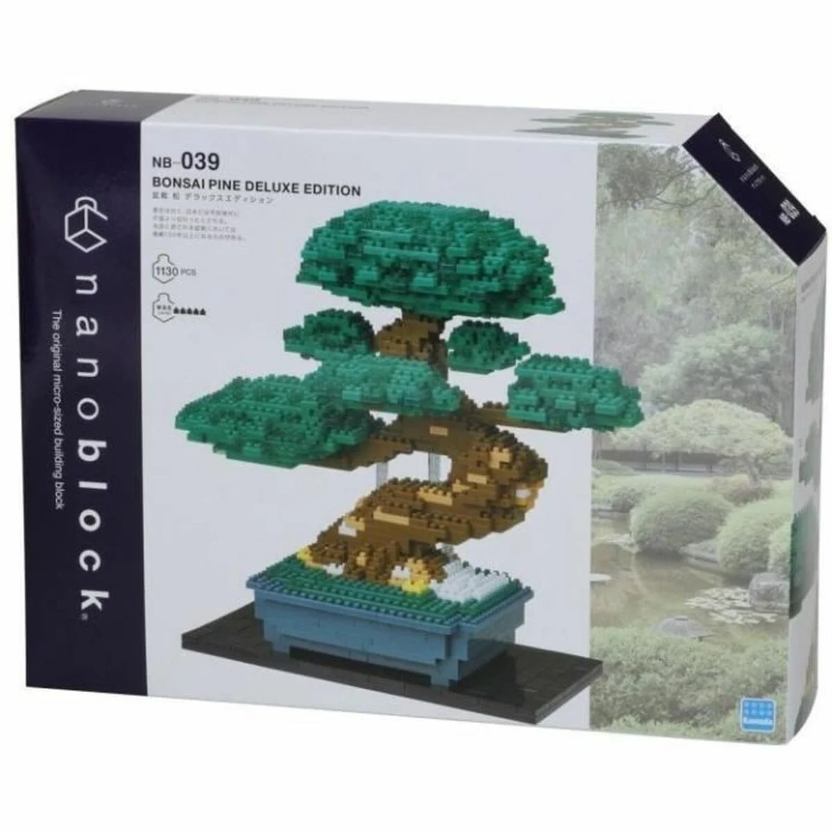 Juego de Construcción Nanoblock Bonsai Pine Deluxe Edition NB-039
