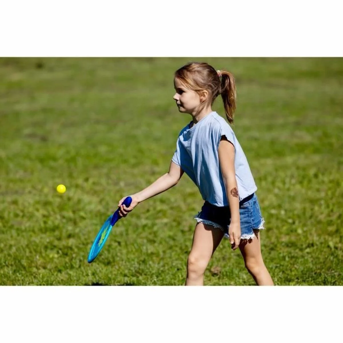 Palas de Playa con Pelota Schildkröt Azul