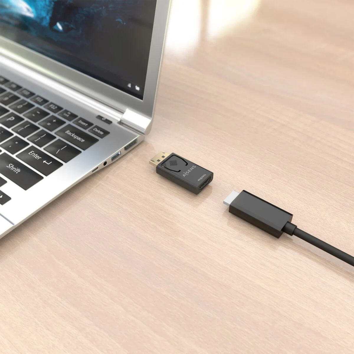 Adaptador DisplayPort a HDMI Aisens A125-0949 Negro