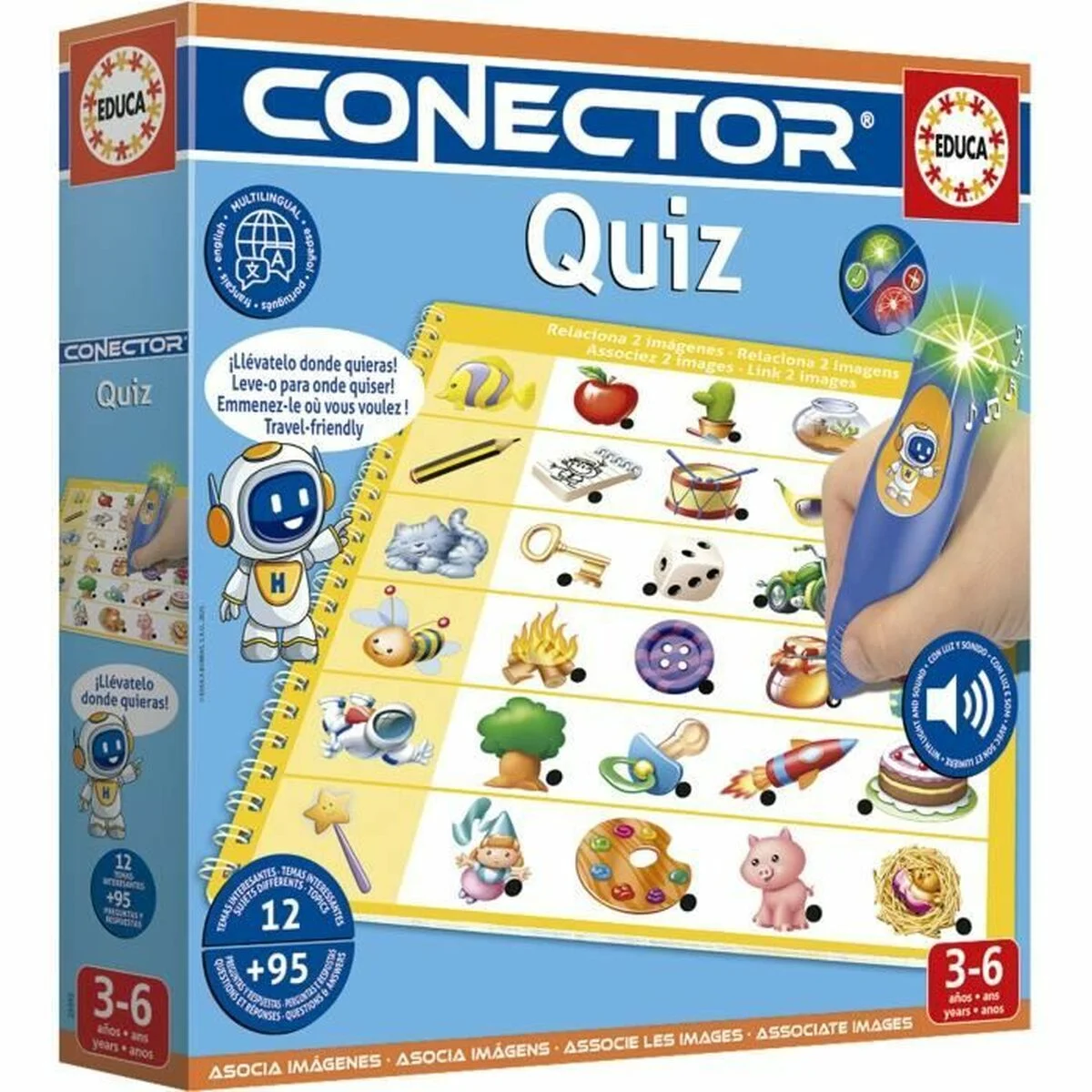 Juego Educativo Educa Conector Quiz