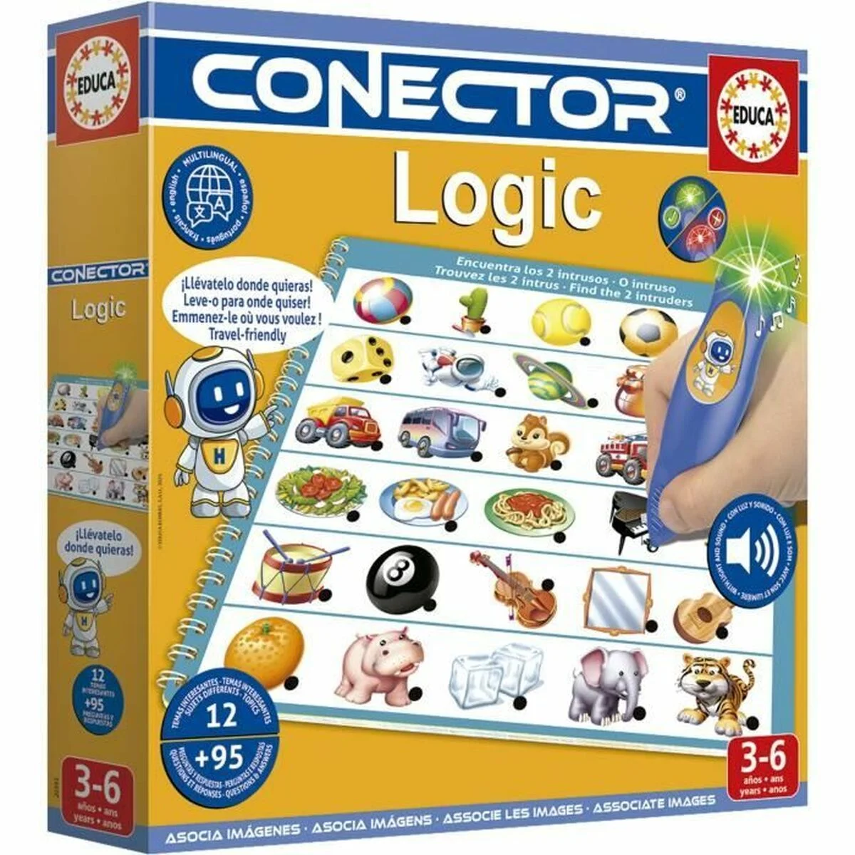 Juego Educativo Educa Conector Logic