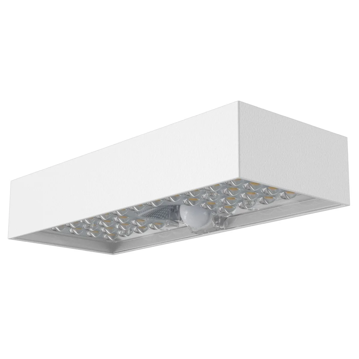 Aplique de Pared Velamp TEGEL Blanco Policarbonato 6 W 800 lm (4000 K)