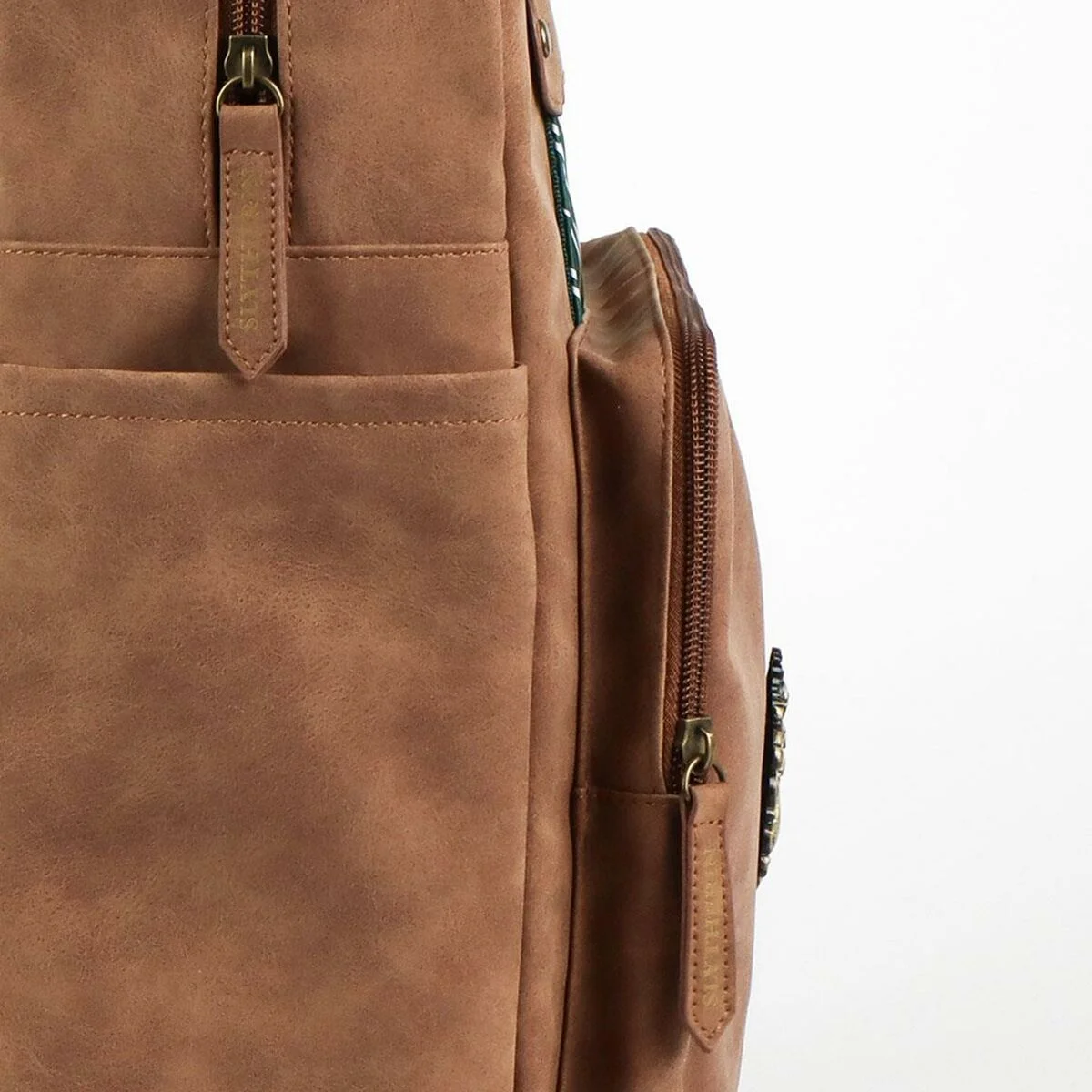 Mochila Escolar Harry Potter Marrón