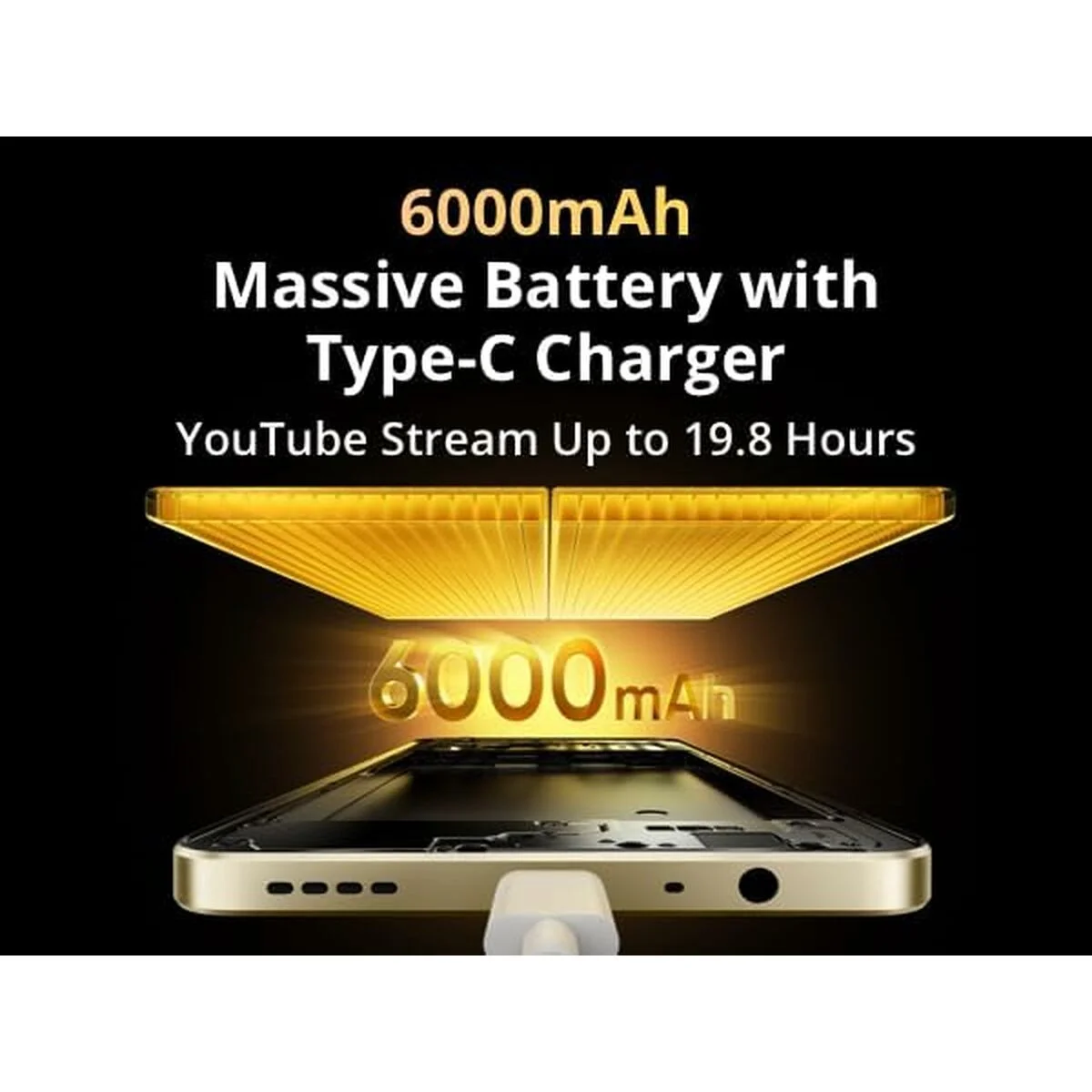 Smartphone Realme RMX5313 6,74" Octa Core 4 GB RAM 64 GB Oro