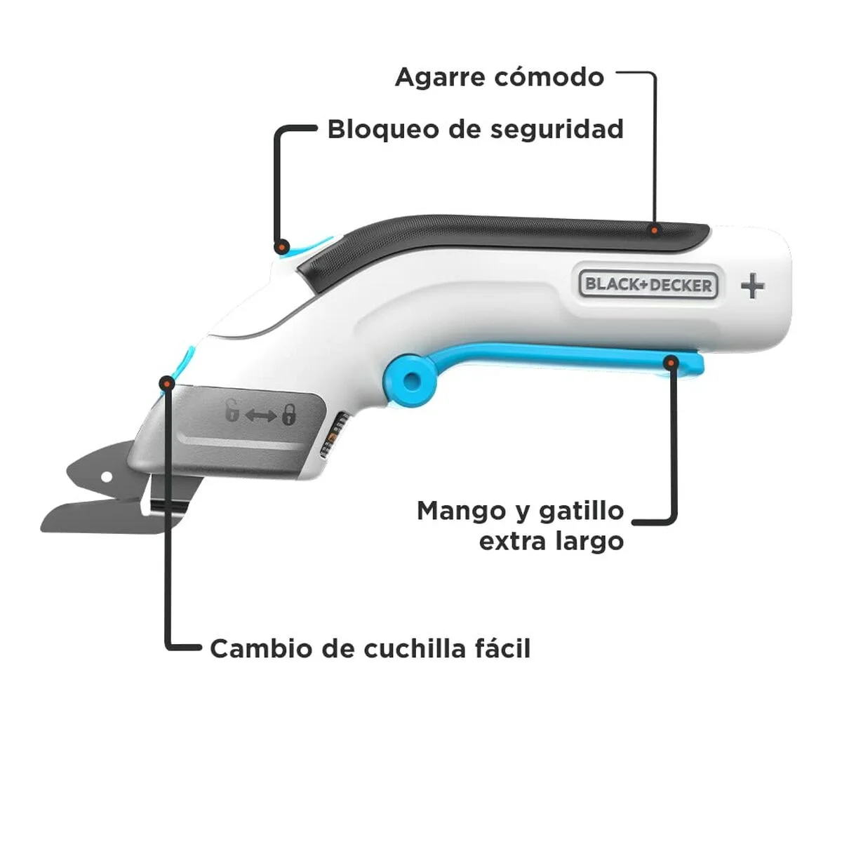 Tijeras Black & Decker bcsc115-xj