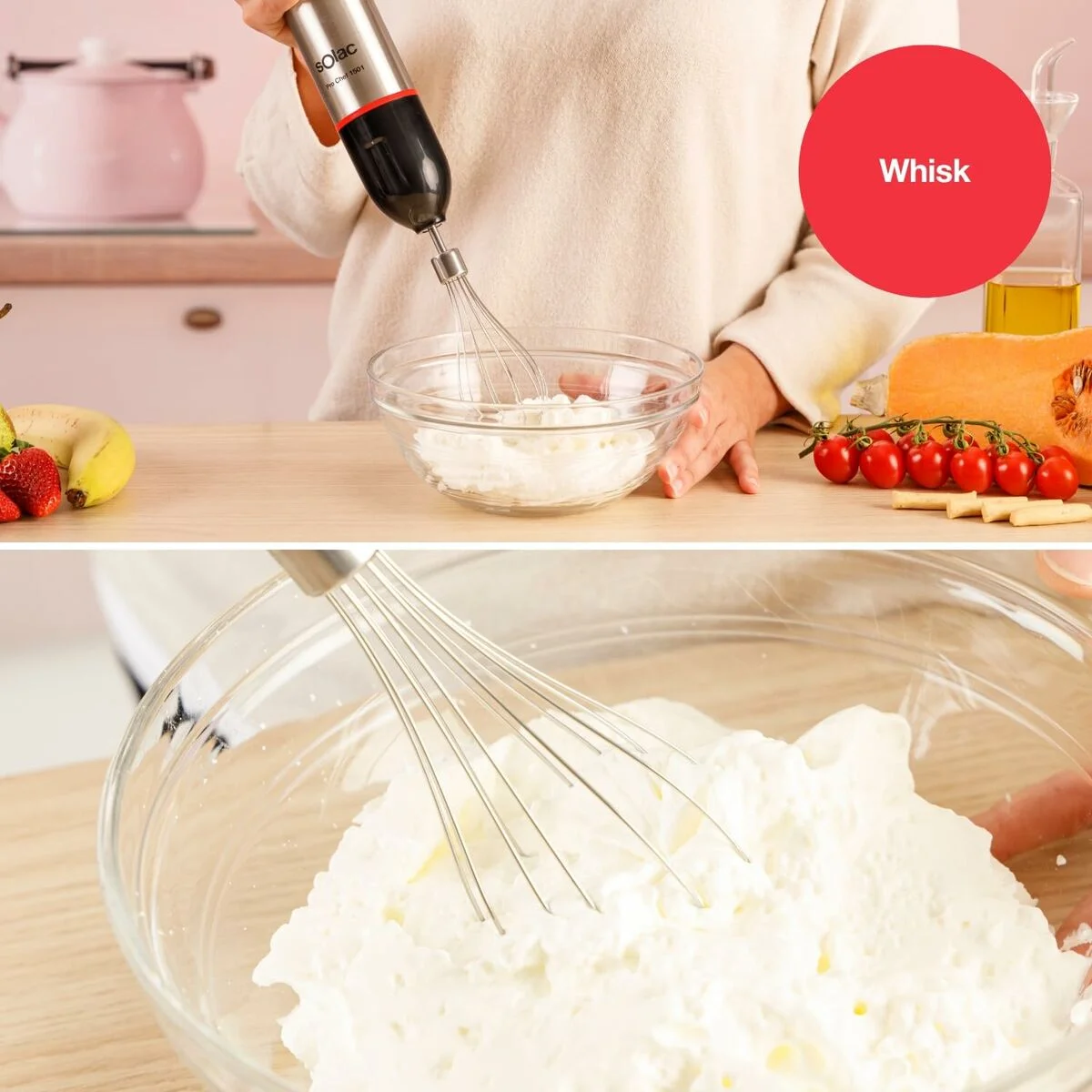 Batidora de Mano Solac BA5618