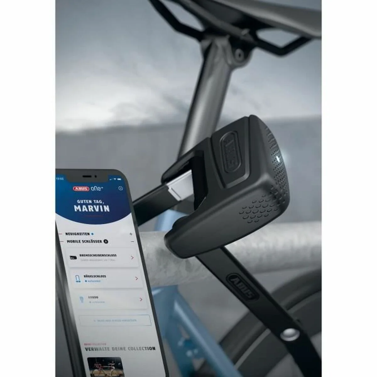 Cable con candado ABUS