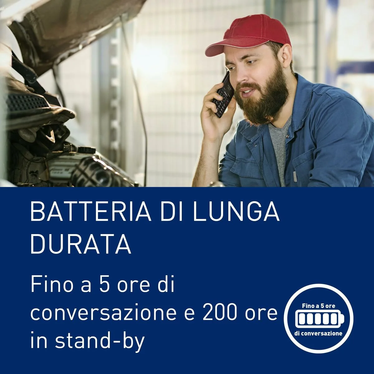 Teléfono Móvil para Mayores Panasonic KX-TF400EXB