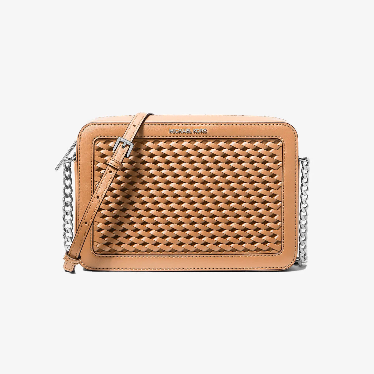 Bolso Bandolera Michael Kors 35T5STTC3Y-PEANUT Marrón 24 x 16 x 5 cm