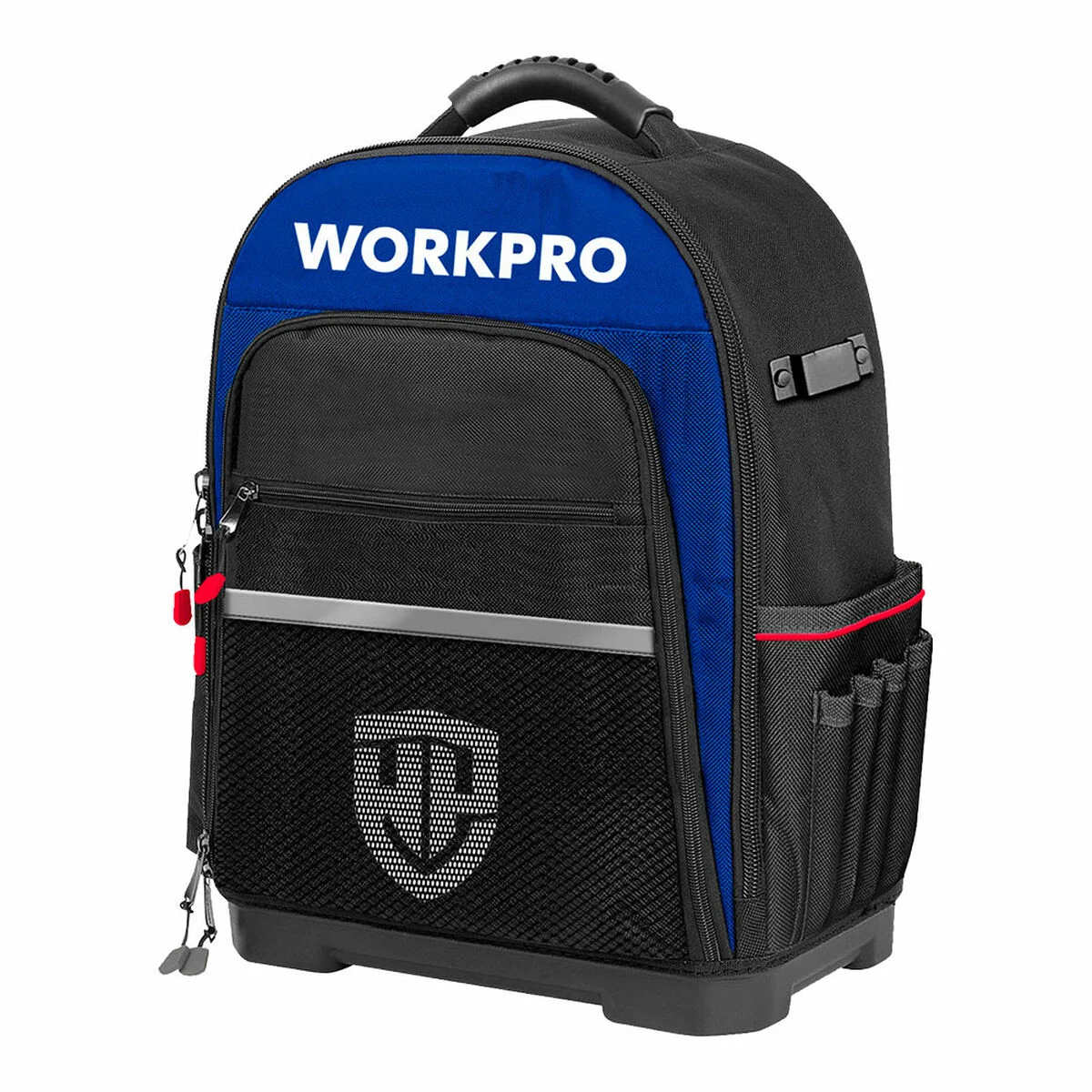 Portaherramientas Workpro Azul Negro Poliéster Plástico 28 L Mochila
