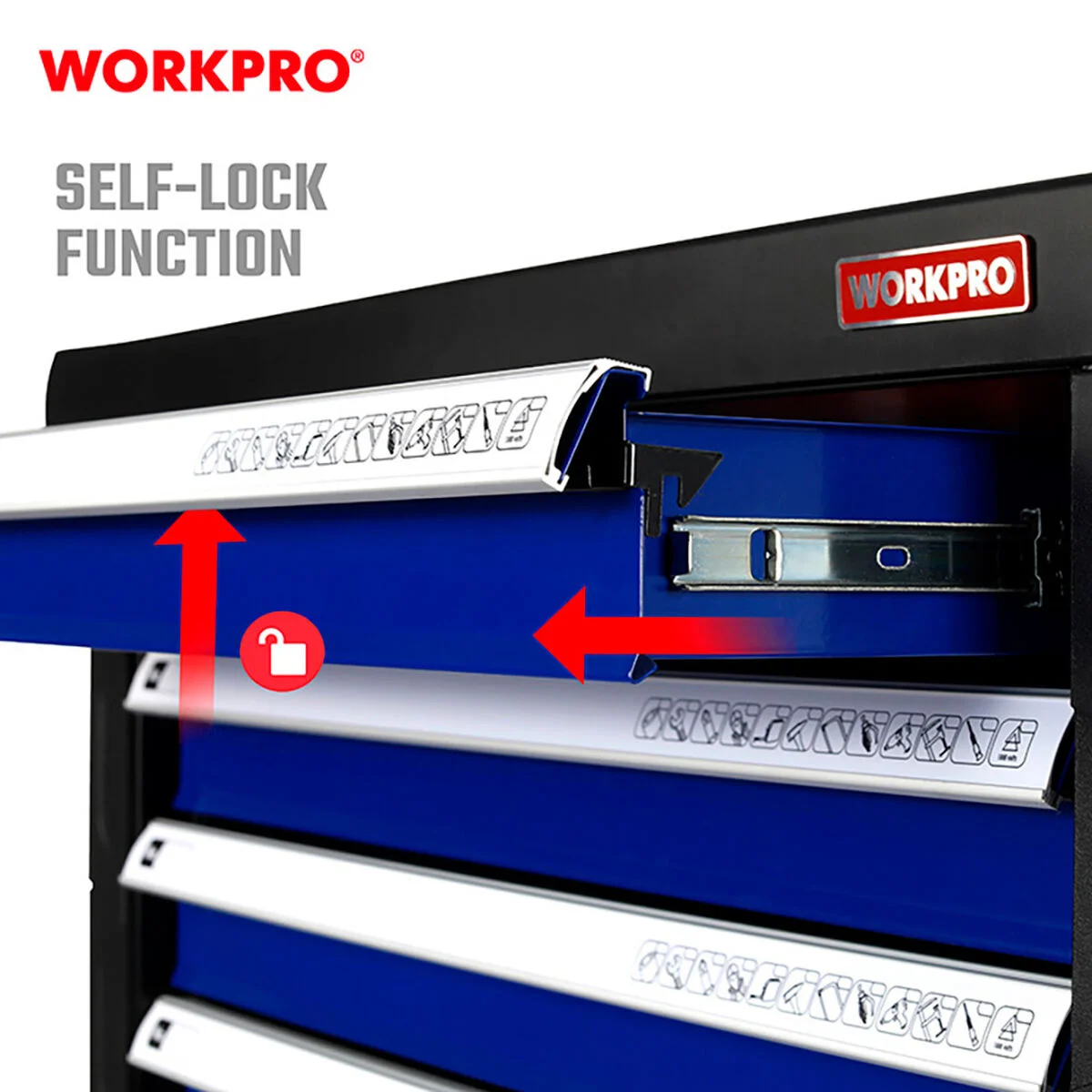 Tool cart Workpro
