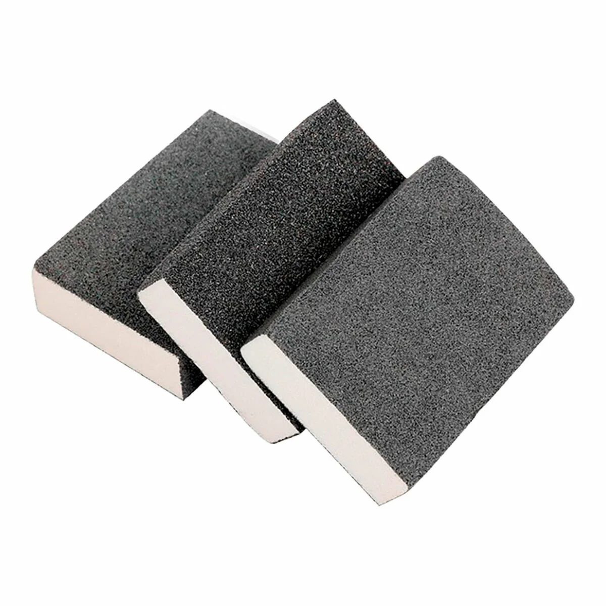 Polish Sponge Workpro 60 g 120 g 180 g 100 g 220 g (3 Units)