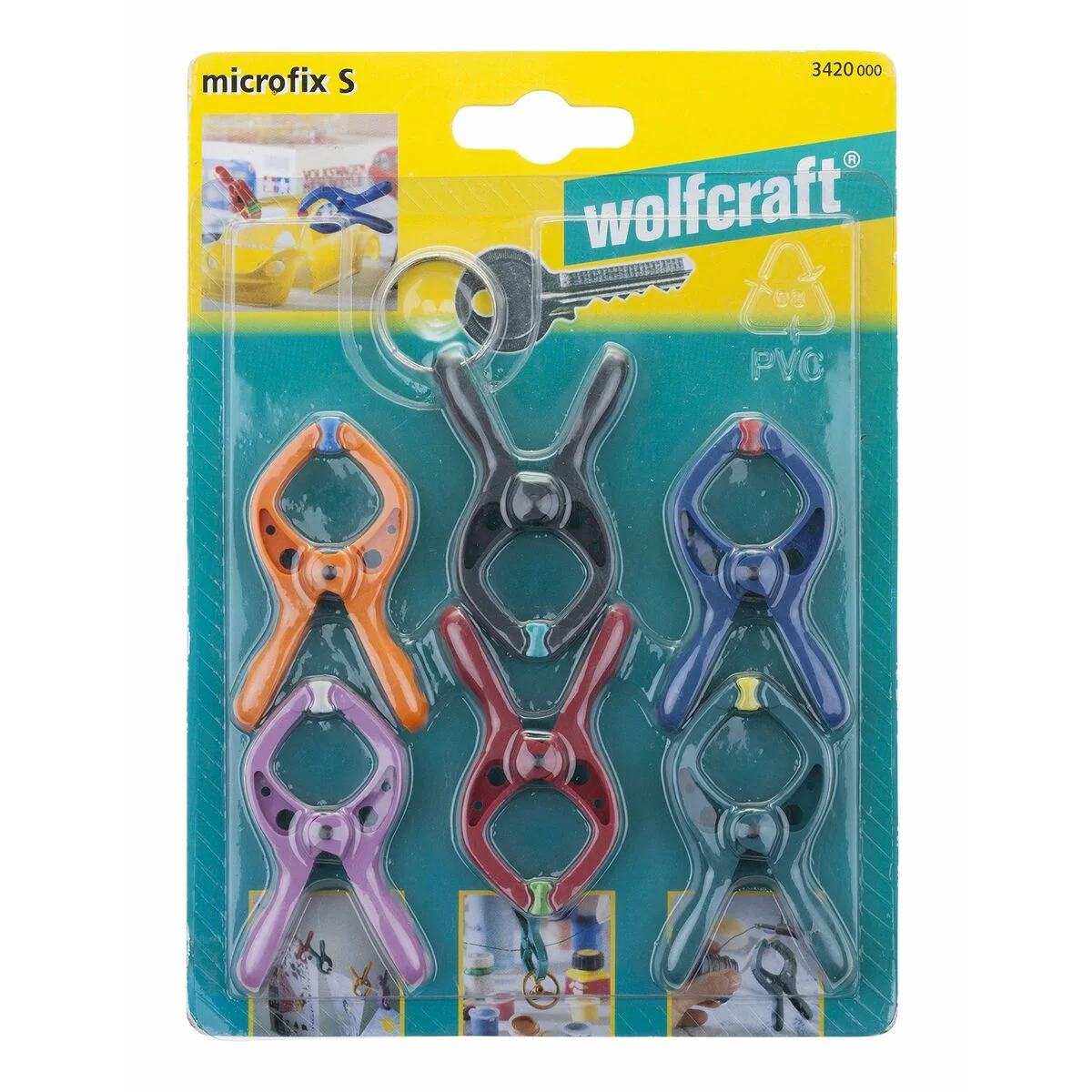 Pinza de resorte Wolfcraft