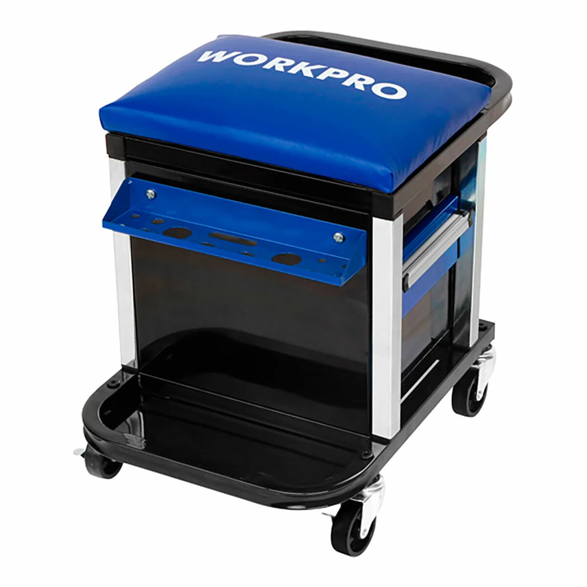 Taburete con almacenaje Workpro 46 X 36 X 52 CM Plástico