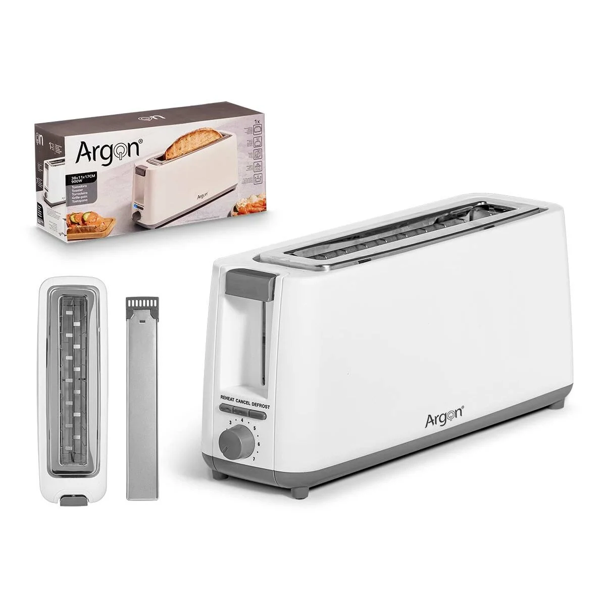 Tostadora Argon Blanco 900 W