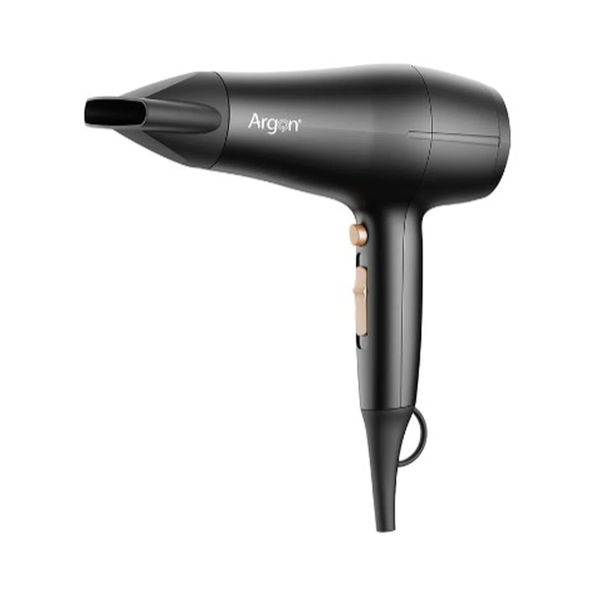 Secador de Pelo Argon Negro Dorado 2200 W
