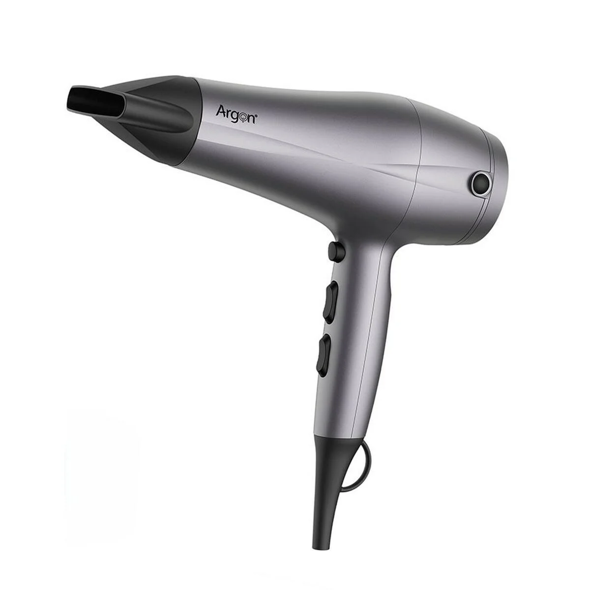 Secador de Pelo Argon Negro Plateado 2400 W