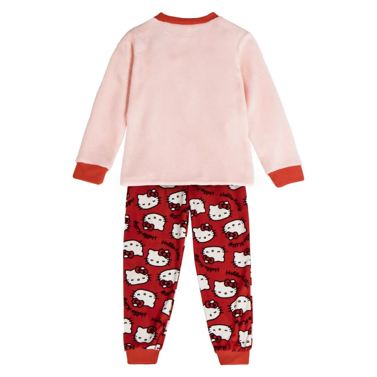 Pijama Infantil Hello Kitty Rosa claro