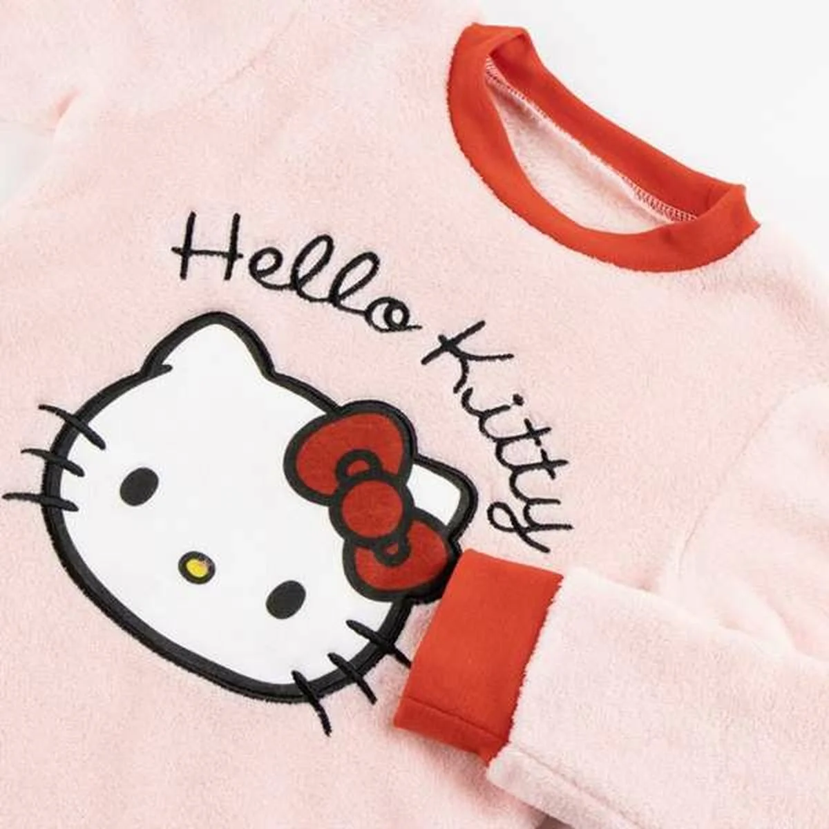 Pijama Infantil Hello Kitty Rosa claro