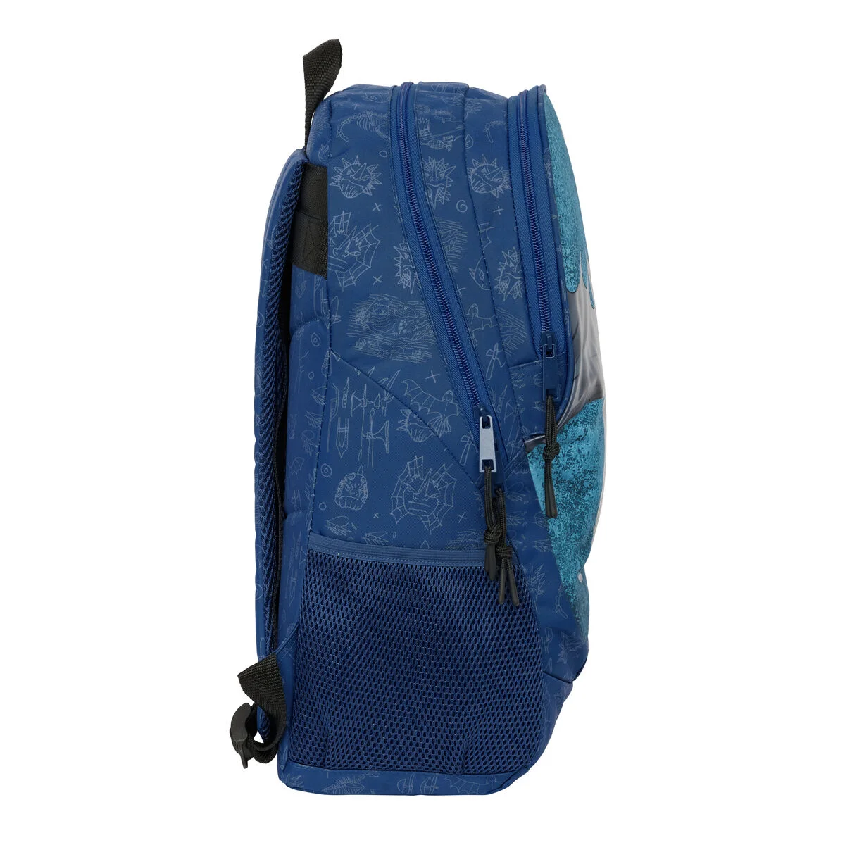 Mochila Escolar How to Train Your Dragon Azul oscuro 32 x 44 x 16 cm