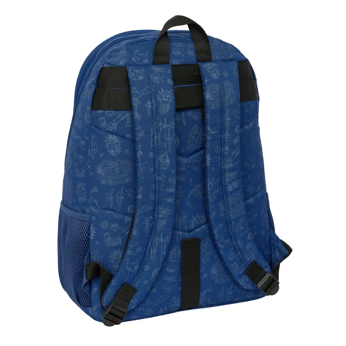 Mochila Escolar How to Train Your Dragon Azul oscuro 32 x 44 x 16 cm